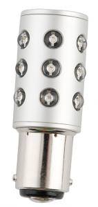 BA15S 18 DOUBLE CHIP LEDS REPLACEMENT BULB (click for enlarged image)