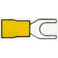 5.3 MM YELLOW FORK TYPE INSULATED TERMINALS