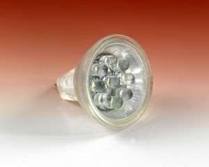 LED REPLACEMENT BULB MR11 TYPE 24-28V WHITE (click for enlarged image)