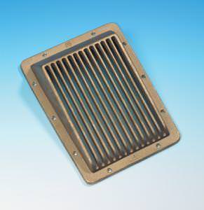 SCOOP GRILL INTAKE STRAINER - 4 INCH GRILL (click for enlarged image)