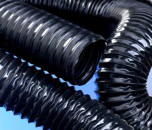 76mm Superflex PVC Ducting Black x 10m (click for enlarged image)