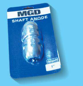 MG Duff MGD60MM Zinc Streamline Anode For 60mm Dia Shaft c/w Insert (click for enlarged image)