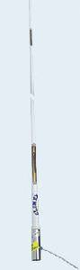 Glomex VHF High Performance 'Classic' Antenna 2.4M 6M Coax S/S Ferrule RA1225 (click for enlarged image)