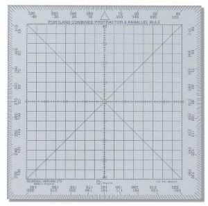 Portland Protractor Large 250mm/10" (click for enlarged image)