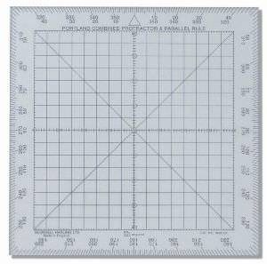 Portland Protractor Large 250mm/10" (click for enlarged image)